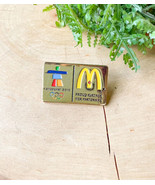 2010 Vancouver Winter Olympics McDonalds Proud Partner Sponsor Gold Rect... - $18.15