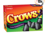 12x Packs Tootsie Crows Licorice Flavored Black Gumdrops Theator Box | 6... - £27.65 GBP