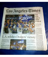 LA TIMES Nov 3, 2025- WORLD SERIES CHAMPIONS LA DODGERS -NEW - $24.60 CAD