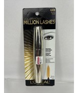 645 Black L&#39;Oreal Voluminous Million Lashes Washable Mascara COMBINE SHIP - $10.29