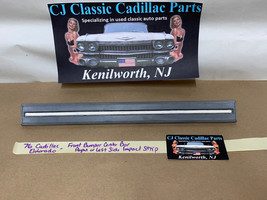Oem 76 Cadillac Eldorado Front Bumper Center Bar Impact Strip Cushion W/STUDS - $123.74