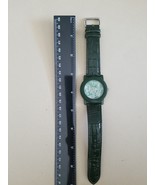 Green Strada Watch Alligator Print Water Resistant Stainless Steel Back - £2.35 GBP