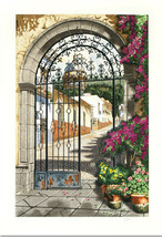 Juan Medina &quot;Gateway To The Village&quot; Serigraph On Paper H/SIGNED &amp; Numbered Coa - £137.44 GBP