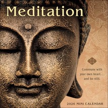 Meditation 2026 Mini Wall Calendar - $203.63 MXN