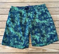 Patagonia Men’s Tie Front swim Trunks size 36 Green T10 - £21.44 GBP