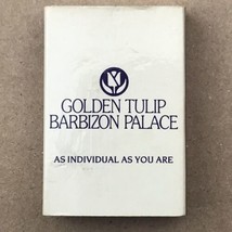 Restaurant Vermeer Golden Tulip Barbizon Palace Vintage Matches Empty Matchbox - $8.95