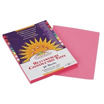 SunWorks 7003 Construction Paper 9 x 12 Pink 50 Sheet Pack - $10.00