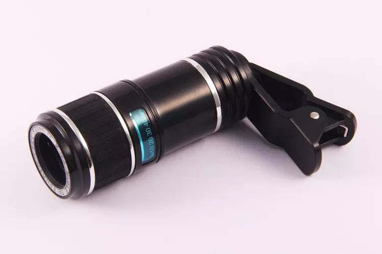 Compatible with Apple , Apple Samsung mobile zoom lens clip universal 70 degree