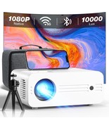 WiFi Bluetooth Projector with Case, 10000 Lumens Full HD 1080P Native 4K... - $668.77