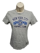 Adidas New York City Football Club Girls Large Size 14 Gray TShirt  - $24.75