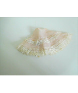 Vintage 1960&#39;s Ideal Tagged Tammy Pink Lacey Half Slip - £6.26 GBP