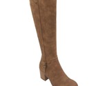 Style &amp; Co Women Block Heel Knee High Riding Boots Aeronn Size US 6M Brown - $32.67