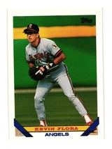 1993 Topps #521 Kevin Flora California Angels - £3.18 GBP
