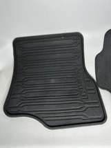 Front Pair of 2015-2020 Ford F-150 All Weather Rubber Floor Mats Black OEM - £70.92 GBP
