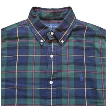 Ralph Lauren Classic Fit Performance Flannel Men’s Long Sleeve Shirt Size XL - £19.35 GBP
