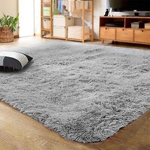 Ultra Soft Indoor Modern Area Rugs Fluffy Living Room Carpets for Children Bedro - £29.05 GBP
