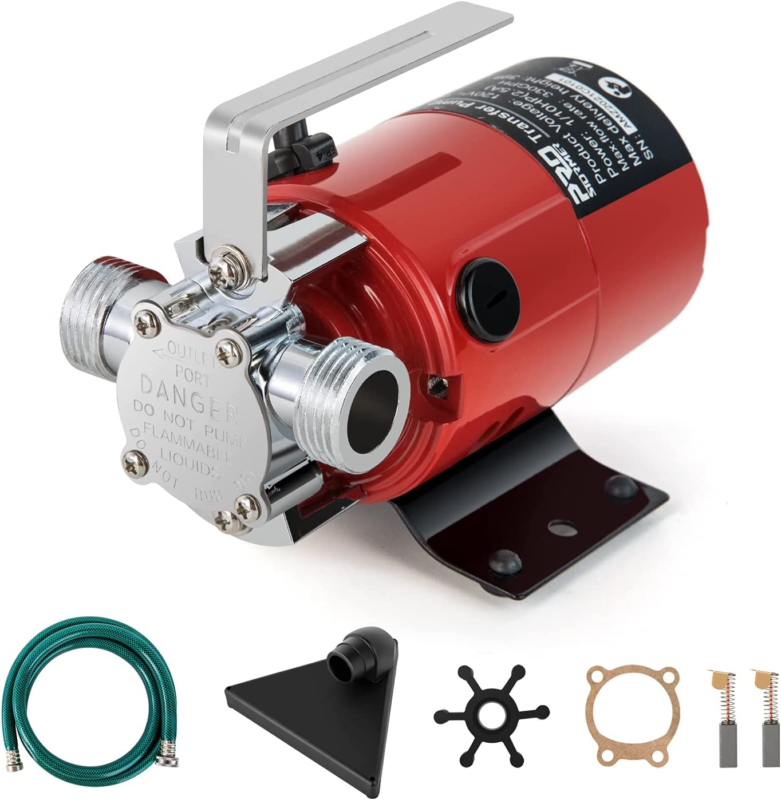 Portable Electric Water Transfer Pump 330GPH Plumbing Equipment with Wat... - $94.98