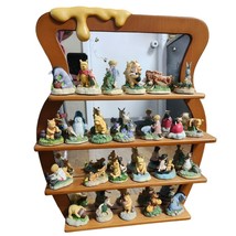 Lenox Disney Winnie The Pooh Thimble set24 Thimbles Mirror Shelf Honey Pot - £166.70 GBP