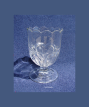 Antique EAPG Central Glass Co. Clear O&#39;Hara #145, aka Loop Spooner Spoon Holder - £7.85 GBP