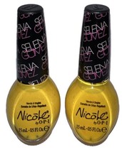 (Pack Of 2) Nicole by OPI Nail Polish Selena Gomez #IN G09 Hit The Lights  New - £15.75 GBP