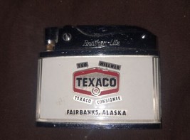Texaco Consignee Brother-Lite Automatic Lighter Fairbanks, Alaska Ted Wi... - $65.44
