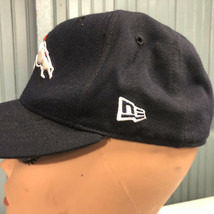 Denver Broncos New Era Size 7 Fitted Baseball Hat Cap  - £12.69 GBP
