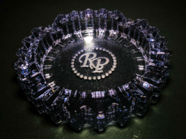 Rocky Patel Luminoso Purple Glass Ashtray Gorgeous 10" Diameter NIB