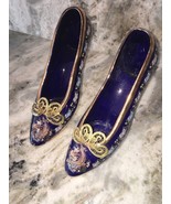 porsem glass antique art shoes with gold color detail Made In Turkey - $1,139.12 CAD