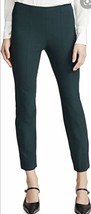 NEW VINCE Ankle Length Split Hem Luxe Fabric Pants/Dark Green (Size XS)-... - $149.95