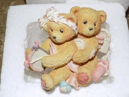 Cherished Teddies AIMING FOR YOUR HEART 1994 LAST ONE HTF NIB - £21.00 GBP