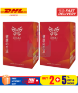 2 Box Itsuki Kenko Red Pepper &amp; Herbal Foot Pads Patch Detoxifying FREE ... - $1,411.77 MXN