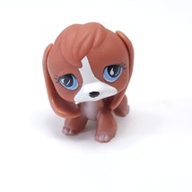 Authentic Littlest Pet Shop 2007 Brown white beagle dog - £6.32 GBP