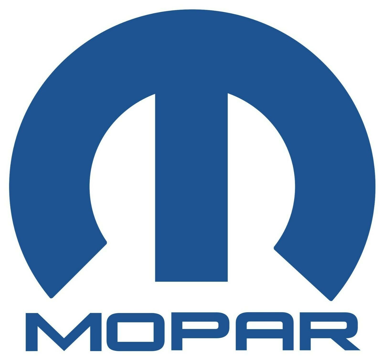 2x Mopar Logo Vinyl Decal Sticker Different colors & size for Car/Bikes/Window