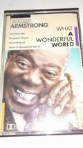 Louis Armstrong - What a Wonderful World Dolby Reissue Jazz Cassette MCAC 25204 - £16.85 GBP