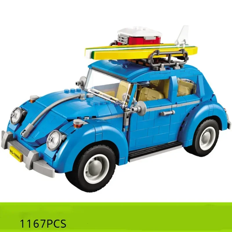 1167pcs Creative Expert Technical Car Series Supercar Volkswagen Beetle Model - £52.32 GBP+