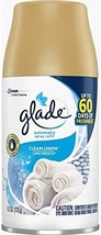 Glade Clean Linen Scent Air Freshener Refill 6.2 oz. Aerosol - £20.77 GBP