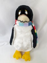 Dakin Penguin Plush Sea World 11 Inch Scarf 1981 Stuffed Animal Toy - $12.95