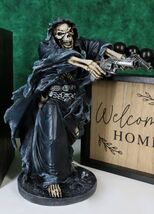 Ebros Gift Gothic Grim Reaper Skeleton Assassin with Dual Pistols Figuri... - $823.80 MXN