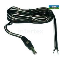 50 pack tc258 philmore tc258b coaxial plug power cord 5.5mm x 2.5mm 18 awg  - £106.43 GBP