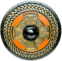 Troy Artefacts Viking Shield Runic Shield, Norse Warrior Decor, Hand Made in USA - $116.62