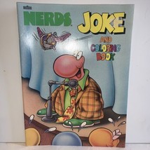 Vintage 1987 Nerds Joke And Coloring Book Never Used NOS Marvel Books - $24.74