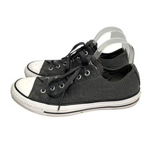 Converse Womens Size 10 All Star Low Top Gray Texture Fleece 549674F Sneakers La - £21.35 GBP
