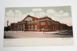 1906 The Coliseum, Peoria Ill Man in the Street Post Card UnDivided Back... - £6.30 GBP