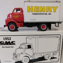 Vintage First Gear Diecast 8&quot; Henry 1952 Transportation Truck Dry Goods - $30.00