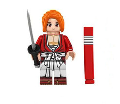 Kenshin Himura Rurouni Kenshin Samurai X Cartoon TV Show Anime Minifigure - £4.97 GBP