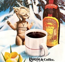 Kahlua Coffee Liqueur Licor De Cafe 1979 Advertisement Distillery Alcoho... - £24.12 GBP