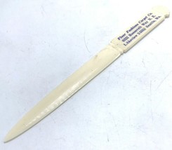 Vtg Plastic Advertising Letter Opener Floor Fashions Carpet Co Seattle, WA - £11.48 GBP