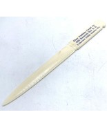 Vtg Plastic Advertising Letter Opener Floor Fashions Carpet Co Seattle, WA - £11.47 GBP