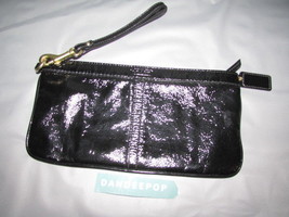 Coach Black Leather Clutch Handbag - £37.37 GBP