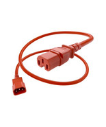 UNC Group PWCD-C14C15-15A-05F-RED POWER CORD C14 TO C15 15AMP RED, 5FT - $785.99 MXN